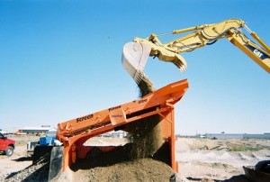 A Screen Titan Ultra at work in Idaho Falls, Idaho